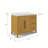 Liles 42 in. Single Sink Freestanding Baja Oak Bath Vanity with Carrara White Engineered Marble Top (Assembled)-1024388127