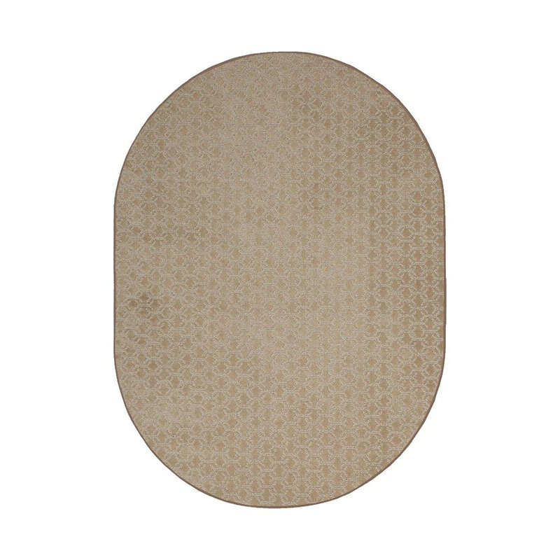 Tapis valide sur mesure - brun, Ovale 6 pi x 8 pi