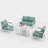 4-Seats Outdoor Aluminum Patio Conversation Set with 45,000 BTU Fire Pit Tablew/Glass Wind Guard, All-Weather, Perfect for Poolside, Balcony, or Garden-2077703669