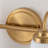 Modern Transitional Frosted Tapered Glass Vanity Light-771492611