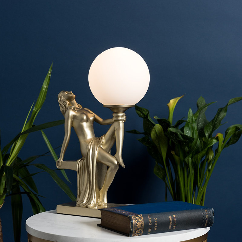 Clawson Lamp, Gold, No