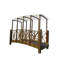 Pont de jardin en forme de pergola
