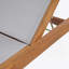 Chaise longue d'extérieur à structure en bois-392881032