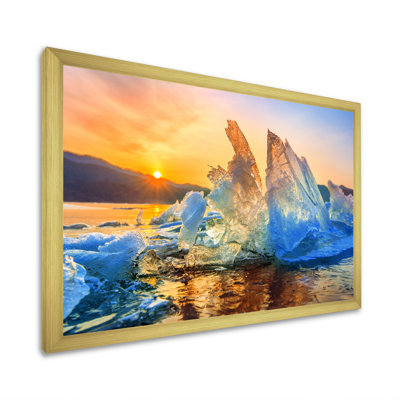«Mini Iceberg» de l'Alaska sur toile