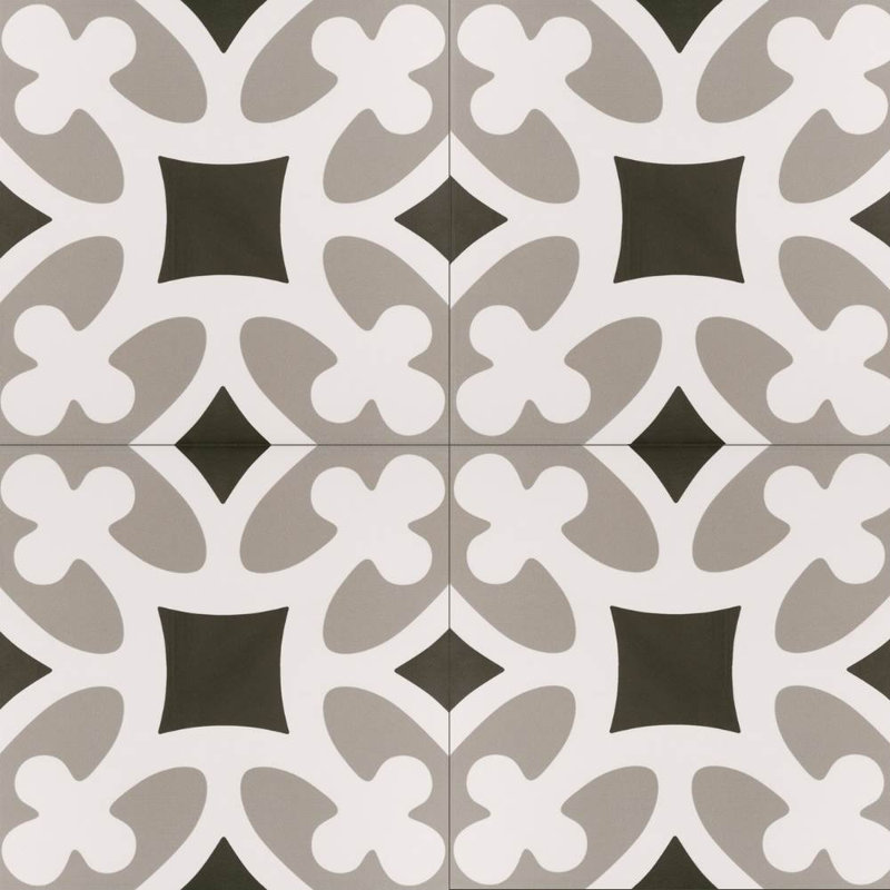 Carreau de porcelaine pour plancher et mur à motif 8 po x 8 po Seville Art, Venecia