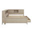 Lit de jour avec tablettes de rangement et 3 tiroirs-922475116