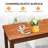 Patio Fir Wood Brown Bar Table-115899155
