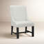 Chaise d'appoint rembourrée blanche Mya-98177798
