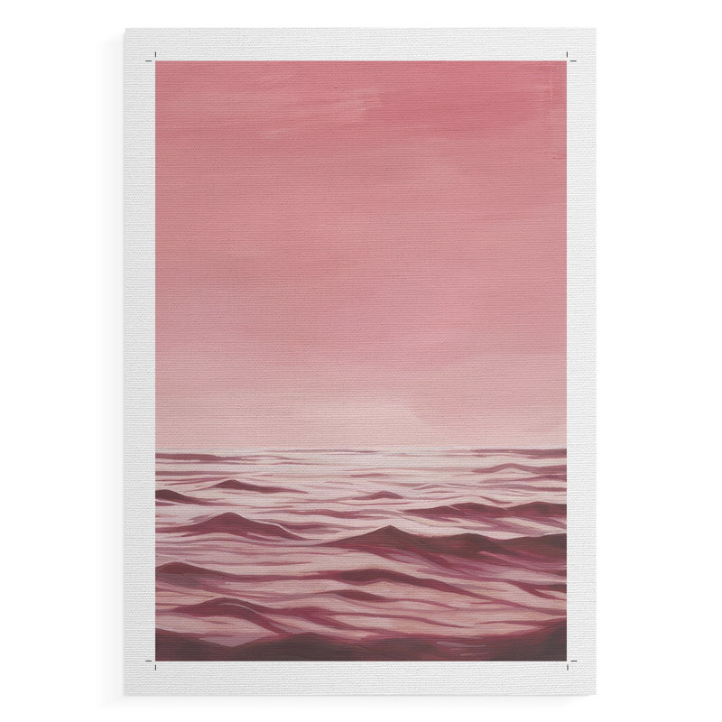 Playa Rosa II - Impression sur toile seulement - NON-CADRE, H 60 po x l 40 po
