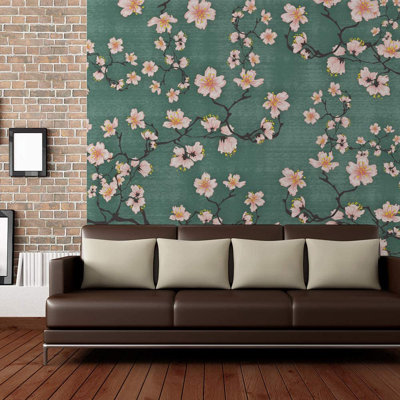Murale lisse de style chinois