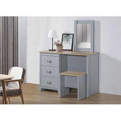 Aarzish Dressing Table with Mirror