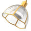 Battery Operated Armed Wall Sconce With Tulip Glass Shade, Remote Control Sconces