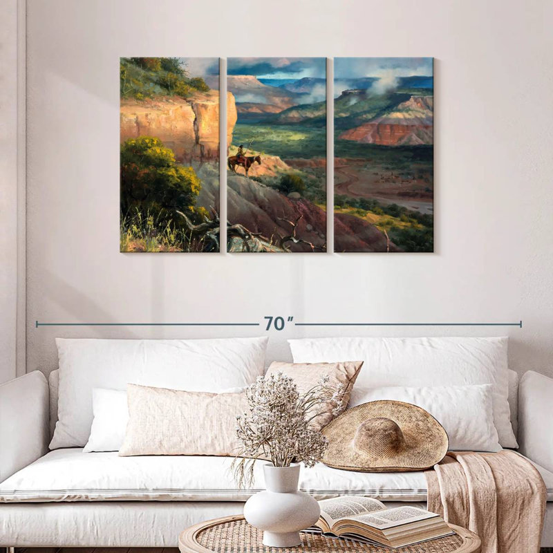 Lelar Camp Along The Timbercreek, 28" H x 45" W