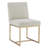 19'' H Linen Upholstered Side Chair