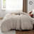 Bedsure 100% Jersey Knit Cotton Duvet Cover Bedding Set-100776172