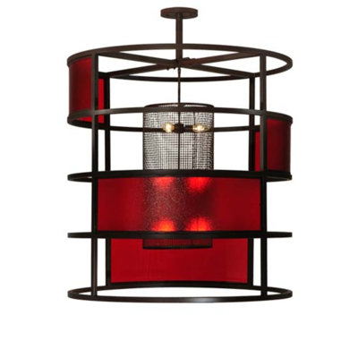 Lustre cage à 9 lumières Aliyahna
