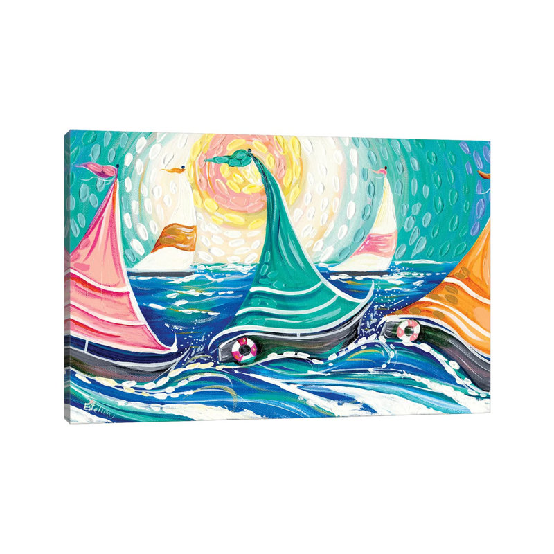Sailing II by Estelle Grengs - Gallery-Wrapped Canvas Giclée on Canvas, Canvas, 101.6 cm H x 66.04 cm W x 1.91 cm D