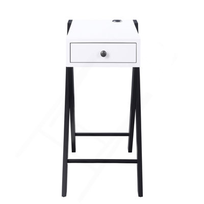  Table d'appoint avec ports USB