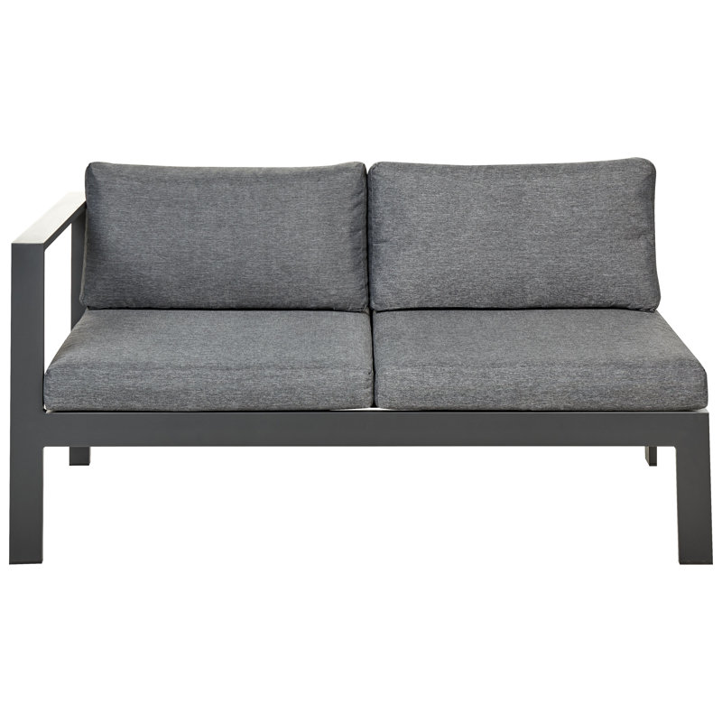 Aniaya 5 - Person Garden Lounge Set with Cushions, Grey