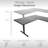 VIVO Electric 77" x 71" Corner Stand Up Desk, 3E7B Series-93885688