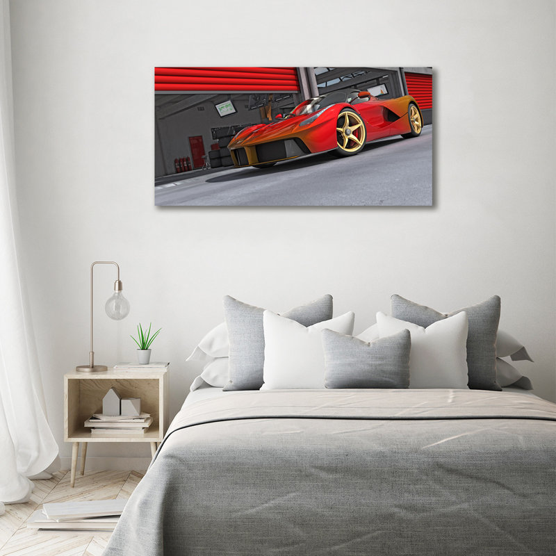 Racer - No Frame Print on Canvas