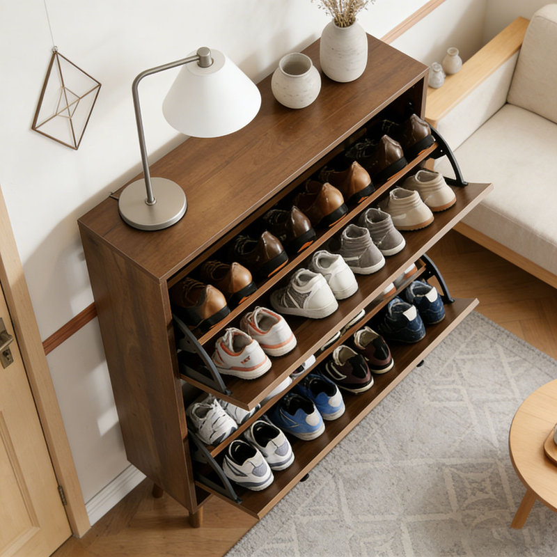 Shoe Storage Cabinet, 31.5-inch