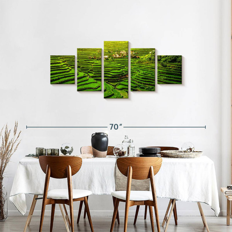 Alvord Historic Ifugao Rice Terraces, 24" H x 55" W
