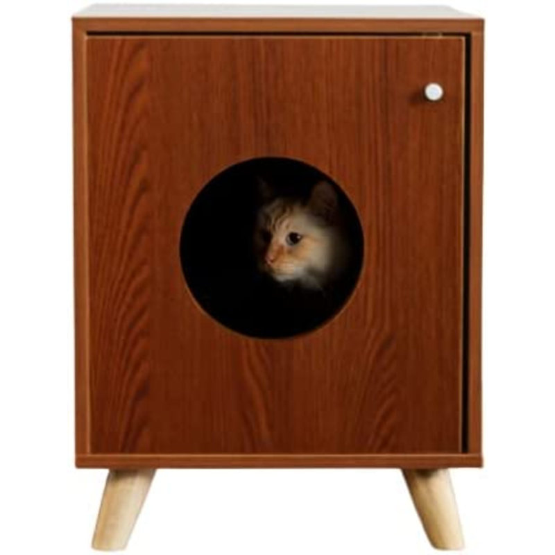 Davarous Particle Board Litter Box