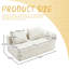 Canapé en chenille, canapé-lit modulaire minimaliste pour salon, salon et chambre à coucher-118020386