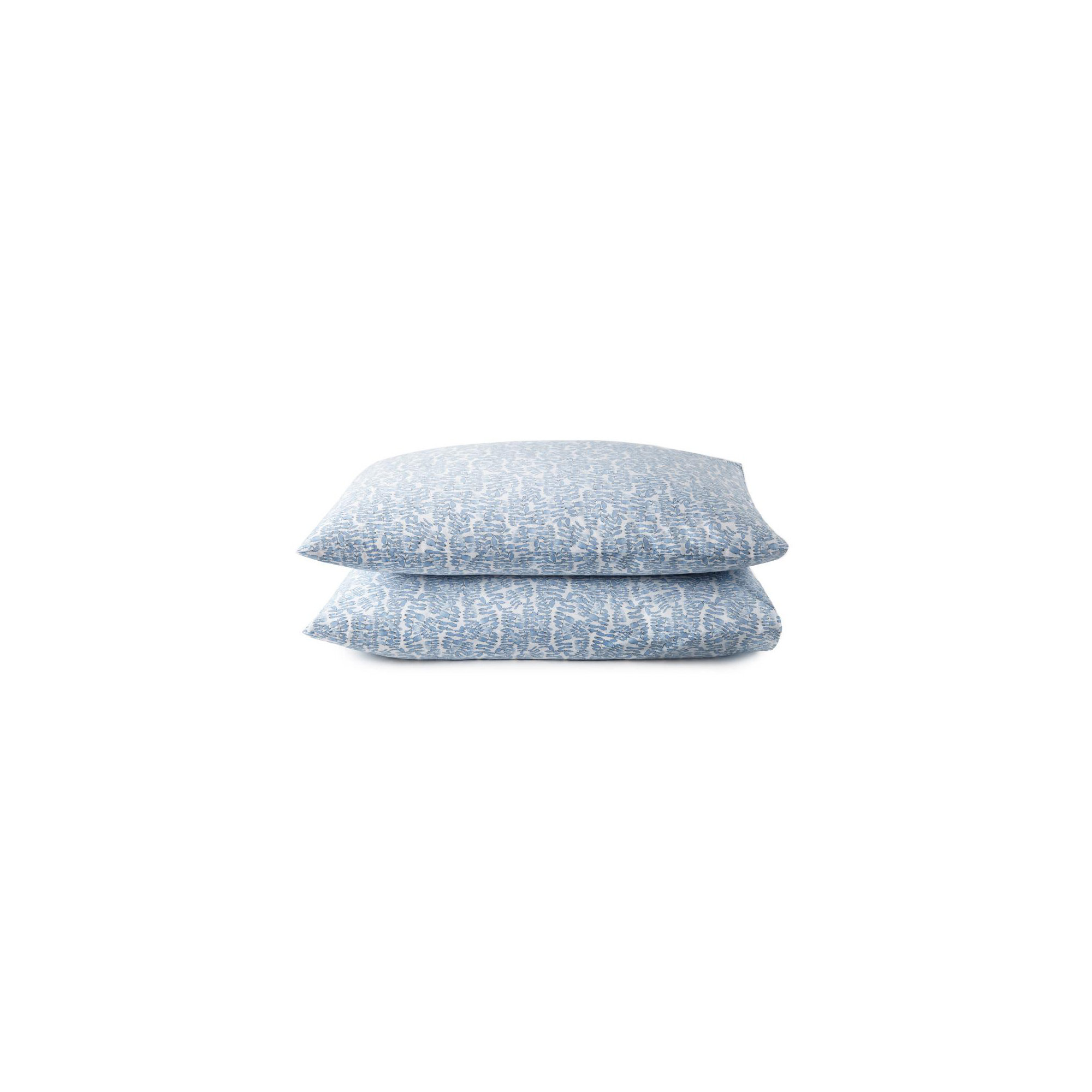Fern 100% Cotton Envelope Sham, Denim, King