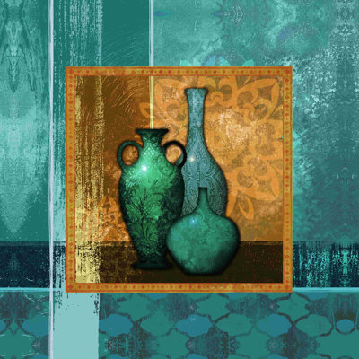 " 3 Moroccan Pots "