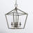 Hertford 4-Light Dimmable Geometric Lantern Pendant-1010738401
