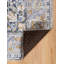 Tapis lavande et ivoire tissé à plat à la machine Emanuel -449528120