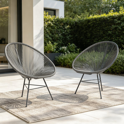 Indoor/Outdoor Acapulco Chair (Set of 2)