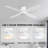 Bonnitta 52'' Ceiling Fan with LED Lights-92177177