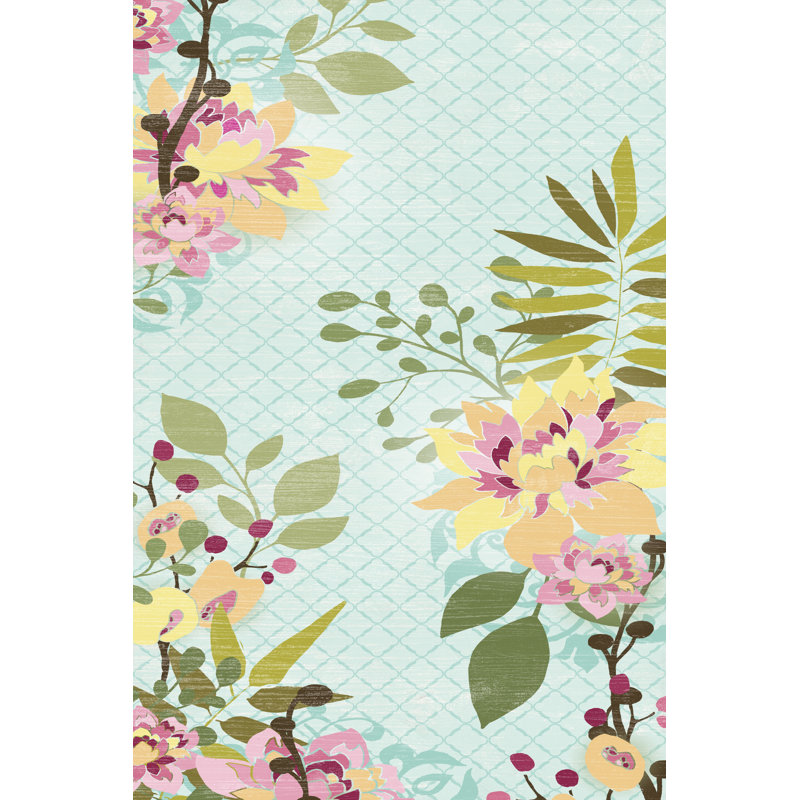 Sangria Garden I by June Erica Vess - Wrapped Canvas Print, 46cm H x 30cm W x 3.8cm D