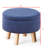 Modern Round Footrest with Soft Padded Seat-106838701