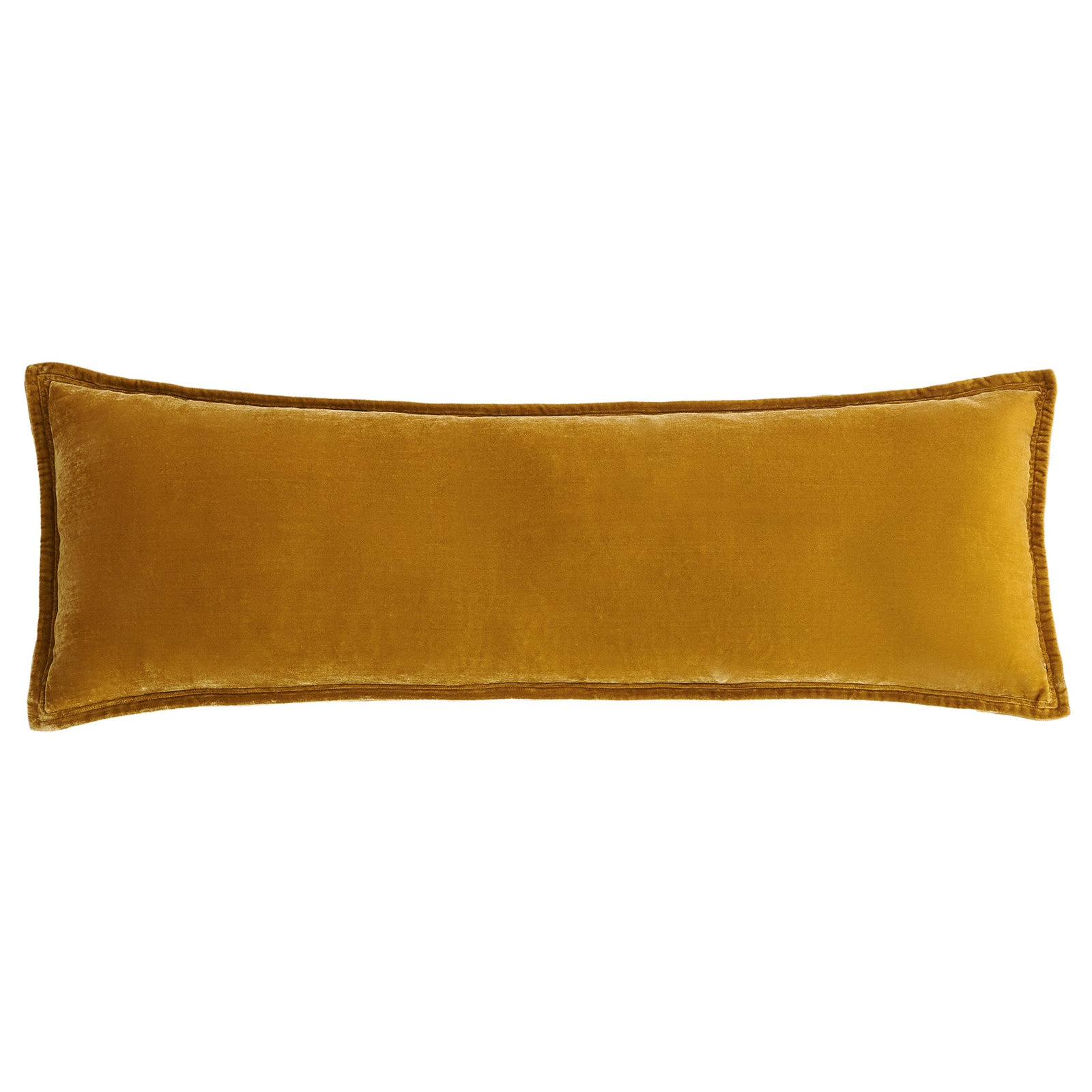 Stella 42" x 14" Throw Pillow, Saffron
