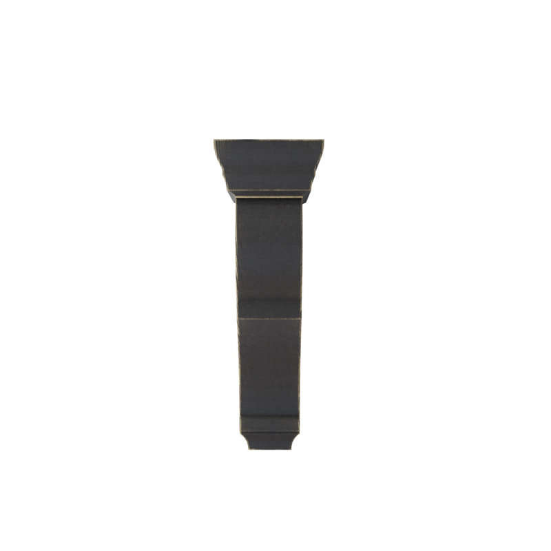 Corbeau Rojas Vintage Decor, H 8 po x l 2 po x P 4,5 po, Noir