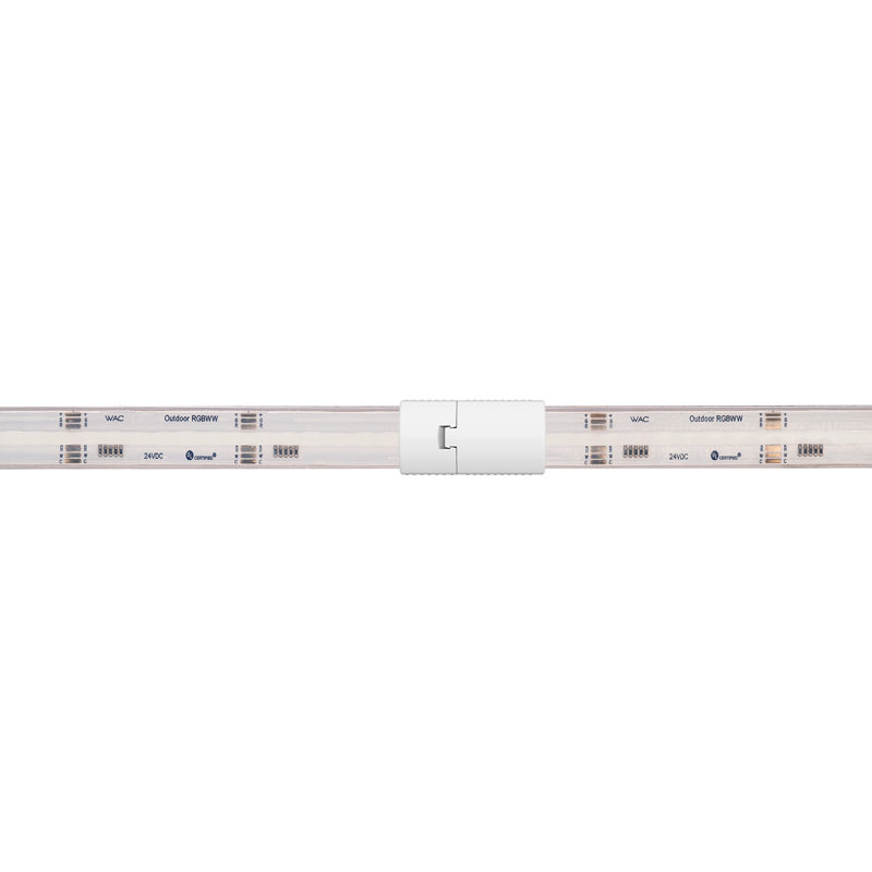 Bande lumineuse à DEL WAC à couleurs RVBWW Snap-On, H 0,75 po x l 300 po x P 0,38 po