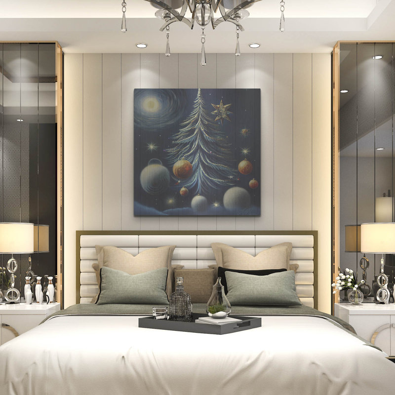 «Christmas Tree Collection 3» par Tanya Mavric, H 36 po x l 36 po