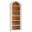 Arched shape Bookcase with open shelves-102163067