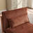 Stylish Upholstered Armless Lounge Chair, Single Sofa With Cushions, Combinable Single Sofa Module-2024820061