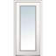 Porte d'entrée complète pré-montée en verre clair-25322444-114868296