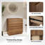 Base de meuble-lavabo moderne 30 po avec rangement double tiroir-122822435