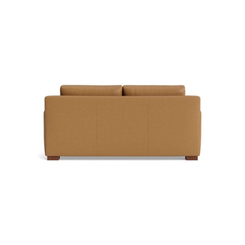 Catalina Leather Loveseat, Leather - Butterscotch