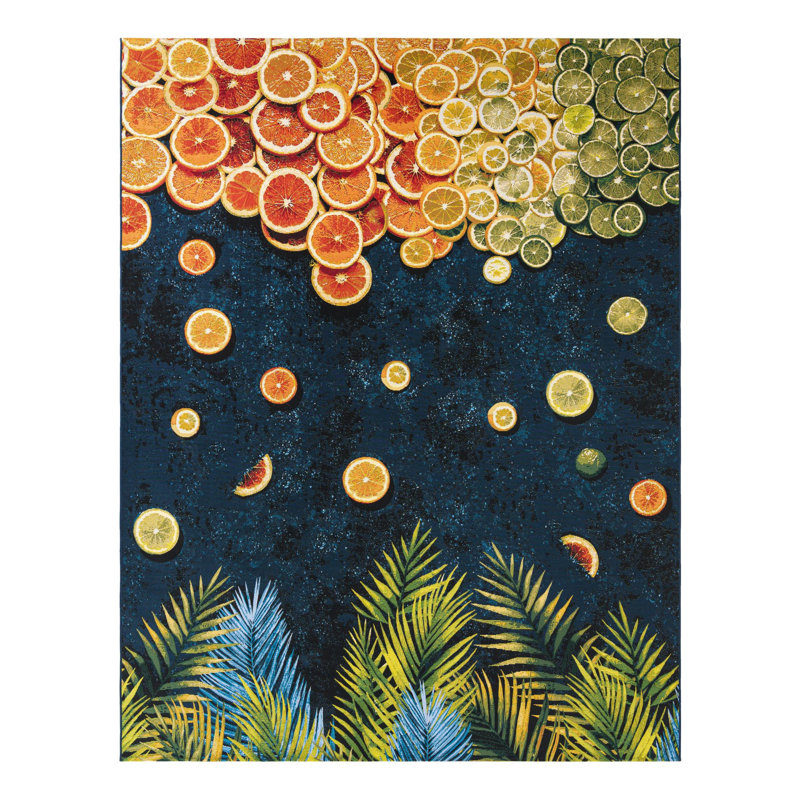 Tapis d'extérieur intérieur / extérieur Coastal, Rectangle 9 pi x 12 pi