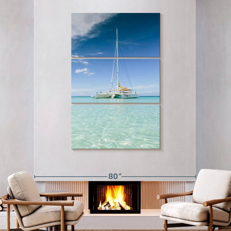 Mehar Catamaran, 74" H x 48" W