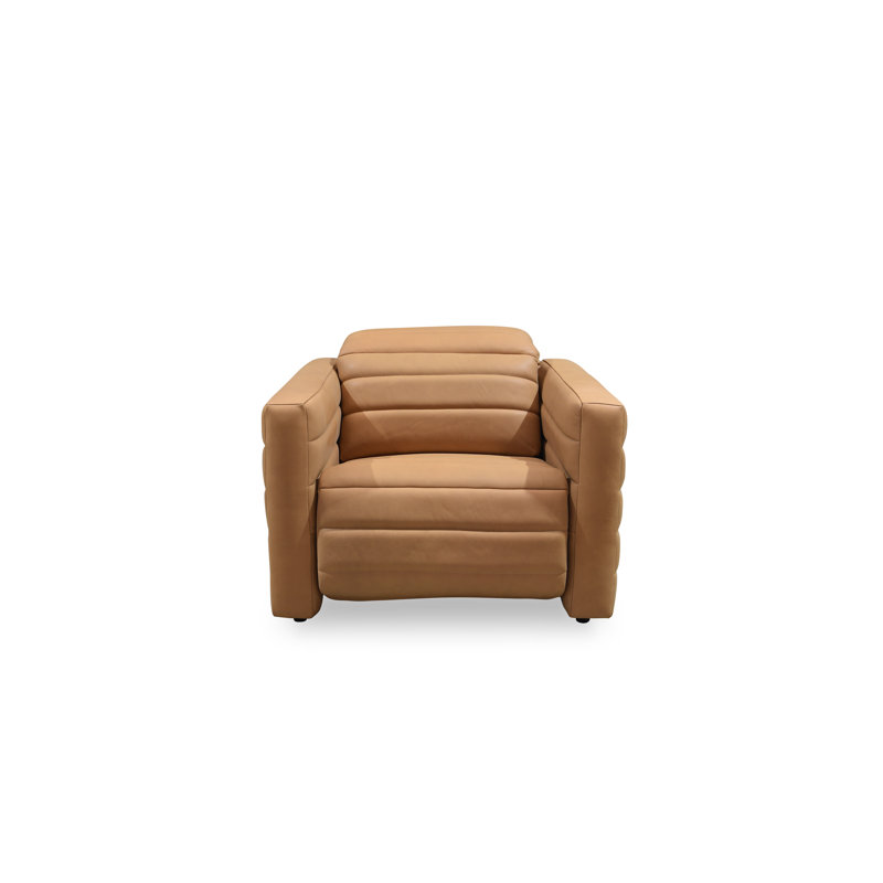 Juno Power Recliner Chair Off White, Tan