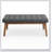 Delilah Modern Bench (Fabric)